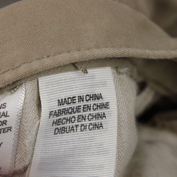 Lucky Brand 121 Heritage Slim Fit Pants Mens 29x32 Khaki Cotton - Picture 8 of 10